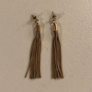 Gold Dangly Earrings